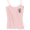 Juniors 1x1 Rib Spaghetti Strap Tank Thumbnail