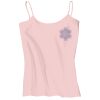 Juniors 1x1 Rib Spaghetti Strap Tank Thumbnail