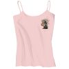 Juniors 1x1 Rib Spaghetti Strap Tank Thumbnail