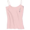 Juniors 1x1 Rib Spaghetti Strap Tank Thumbnail