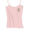 Juniors 1x1 Rib Spaghetti Strap Tank Thumbnail
