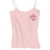 Juniors 1x1 Rib Spaghetti Strap Tank Thumbnail
