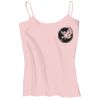 Juniors 1x1 Rib Spaghetti Strap Tank Thumbnail