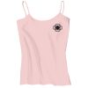 Juniors 1x1 Rib Spaghetti Strap Tank Thumbnail