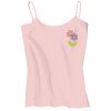Juniors 1x1 Rib Spaghetti Strap Tank Thumbnail