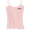 Juniors 1x1 Rib Spaghetti Strap Tank Thumbnail