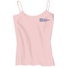 Juniors 1x1 Rib Spaghetti Strap Tank Thumbnail