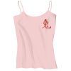 Juniors 1x1 Rib Spaghetti Strap Tank Thumbnail
