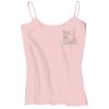 Juniors 1x1 Rib Spaghetti Strap Tank Thumbnail