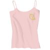 Juniors 1x1 Rib Spaghetti Strap Tank Thumbnail