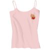 Juniors 1x1 Rib Spaghetti Strap Tank Thumbnail