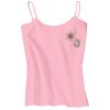 Juniors 1x1 Rib Spaghetti Strap Tank Thumbnail