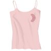 Juniors 1x1 Rib Spaghetti Strap Tank Thumbnail