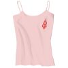 Juniors 1x1 Rib Spaghetti Strap Tank Thumbnail