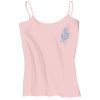 Juniors 1x1 Rib Spaghetti Strap Tank Thumbnail
