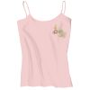 Juniors 1x1 Rib Spaghetti Strap Tank Thumbnail