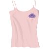Juniors 1x1 Rib Spaghetti Strap Tank Thumbnail