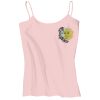 Juniors 1x1 Rib Spaghetti Strap Tank Thumbnail