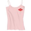 Juniors 1x1 Rib Spaghetti Strap Tank Thumbnail