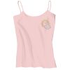 Juniors 1x1 Rib Spaghetti Strap Tank Thumbnail