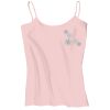 Juniors 1x1 Rib Spaghetti Strap Tank Thumbnail