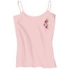 Juniors 1x1 Rib Spaghetti Strap Tank Thumbnail