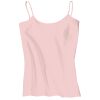 Juniors 1x1 Rib Spaghetti Strap Tank Thumbnail