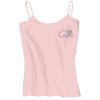 Juniors 1x1 Rib Spaghetti Strap Tank Thumbnail