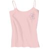 Juniors 1x1 Rib Spaghetti Strap Tank Thumbnail