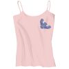 Juniors 1x1 Rib Spaghetti Strap Tank Thumbnail