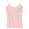 Juniors 1x1 Rib Spaghetti Strap Tank Thumbnail