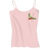 Juniors 1x1 Rib Spaghetti Strap Tank Thumbnail