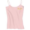 Juniors 1x1 Rib Spaghetti Strap Tank Thumbnail