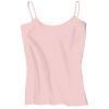 Juniors 1x1 Rib Spaghetti Strap Tank Thumbnail