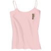 Juniors 1x1 Rib Spaghetti Strap Tank Thumbnail