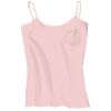 Juniors 1x1 Rib Spaghetti Strap Tank Thumbnail