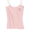 Juniors 1x1 Rib Spaghetti Strap Tank Thumbnail