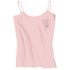 Juniors 1x1 Rib Spaghetti Strap Tank Thumbnail