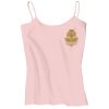 Juniors 1x1 Rib Spaghetti Strap Tank Thumbnail
