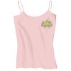 Juniors 1x1 Rib Spaghetti Strap Tank Thumbnail