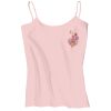 Juniors 1x1 Rib Spaghetti Strap Tank Thumbnail