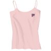 Juniors 1x1 Rib Spaghetti Strap Tank Thumbnail