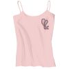 Juniors 1x1 Rib Spaghetti Strap Tank Thumbnail