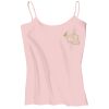Juniors 1x1 Rib Spaghetti Strap Tank Thumbnail