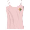 Juniors 1x1 Rib Spaghetti Strap Tank Thumbnail