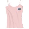 Juniors 1x1 Rib Spaghetti Strap Tank Thumbnail