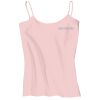 Juniors 1x1 Rib Spaghetti Strap Tank Thumbnail