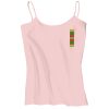 Juniors 1x1 Rib Spaghetti Strap Tank Thumbnail