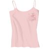 Juniors 1x1 Rib Spaghetti Strap Tank Thumbnail