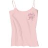 Juniors 1x1 Rib Spaghetti Strap Tank Thumbnail